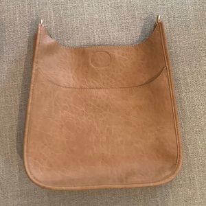 Ahdorned brown purse
